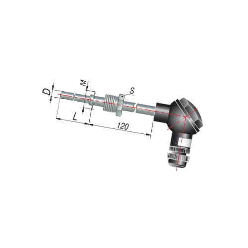 ДТС145-100М.В3.80.Ех-Т6 L=80мм d=6мм УТ000013079